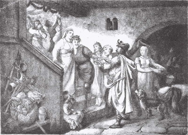 Иллюстрация к книге — Средневековые замок, город, деревня и их обитатели [i_030.jpg]