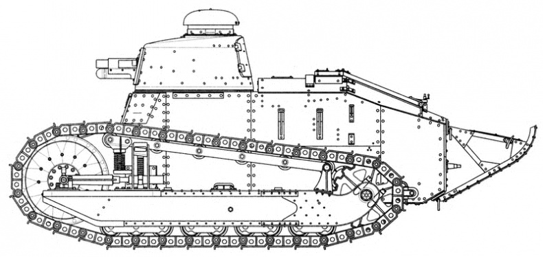 Иллюстрация к книге — Танк №1 &quot;Рено ФТ-17&quot;. Первый, легендарный [i_045.jpg]