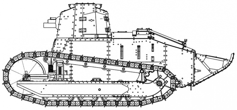 Иллюстрация к книге — Танк №1 &quot;Рено ФТ-17&quot;. Первый, легендарный [i_062.jpg]
