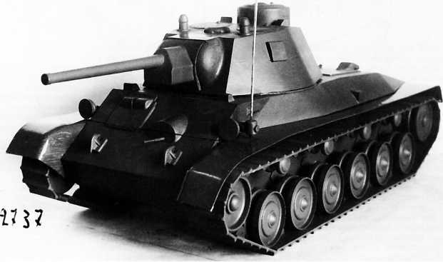 Иллюстрация к книге — Наследники «Тридцатьчетверки» – Т-34М, Т-43, Т-34-100, Т-44 [i_005.jpg]