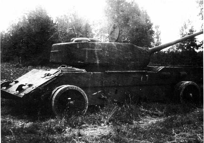 Иллюстрация к книге — Наследники «Тридцатьчетверки» – Т-34М, Т-43, Т-34-100, Т-44 [i_094.jpg]