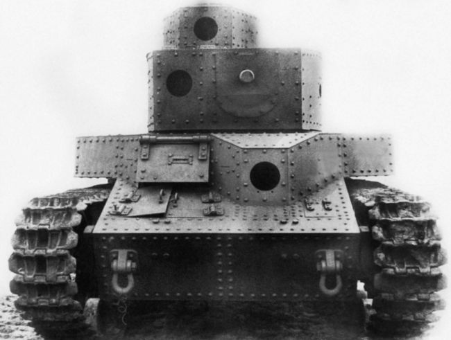 Иллюстрация к книге — Маневренные танки СССР Т-12, Т-24, ТГ, Д-4 и др. [i_036.jpg]