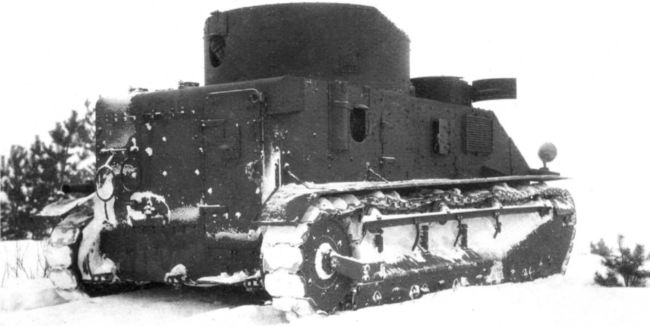 Иллюстрация к книге — Маневренные танки СССР Т-12, Т-24, ТГ, Д-4 и др. [i_082.jpg]