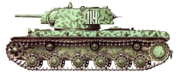 Иллюстрация к книге — Танк прорыва КВ. &quot;Клим Ворошилов&quot; [i_124.jpg]