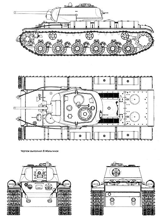 Иллюстрация к книге — Танк прорыва КВ. &quot;Клим Ворошилов&quot; [i_170.jpg]