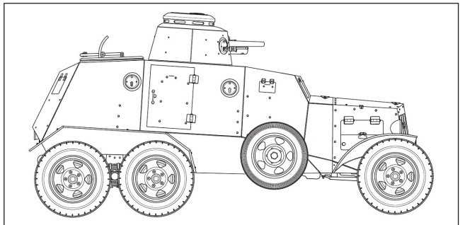 Иллюстрация к книге — Броня на колесах. История советского бронеавтомобиля 1925-1945 гг. [i_017.jpg]