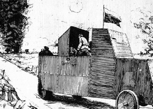 Иллюстрация к книге — Броня русской армии. Бронеавтомобили и бронепоезда в Первой мировой войне [i_034.jpg]