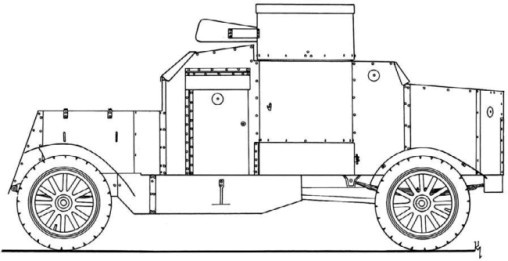 Иллюстрация к книге — Броня русской армии. Бронеавтомобили и бронепоезда в Первой мировой войне [i_091.jpg]