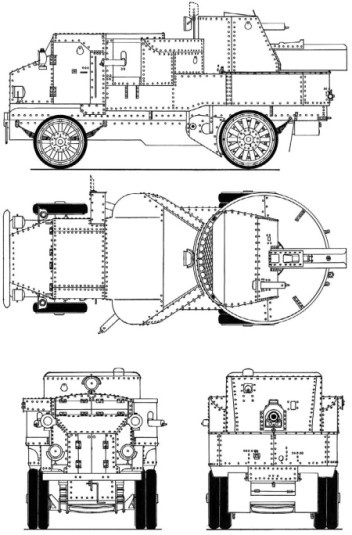 Иллюстрация к книге — Броня русской армии. Бронеавтомобили и бронепоезда в Первой мировой войне [i_107.jpg]