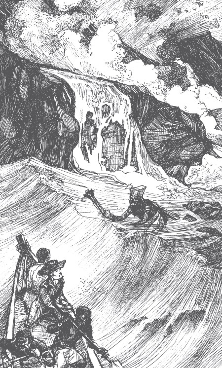 Иллюстрация к книге — Священный цветок. Чудовище по имени Хоу-Хоу. Она и Аллан. Сокровище озера [i_023.jpg]