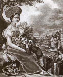 Иллюстрация к книге — Повседневная жизнь дворянства пушкинской поры. Приметы и суеверия [img90f0.jpg]