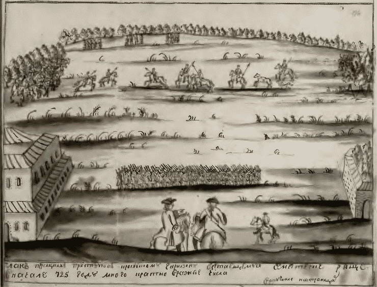 Иллюстрация к книге — Персидский поход Петра Великого. Низовой корпус на берегах Каспия (1722-1735) [i_020.jpg]