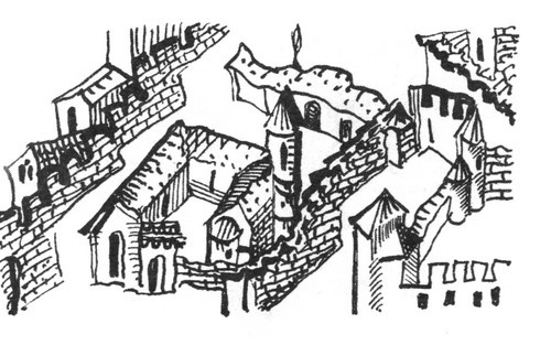 Иллюстрация к книге — История Средних веков, рассказанная детям [i_001.jpg]