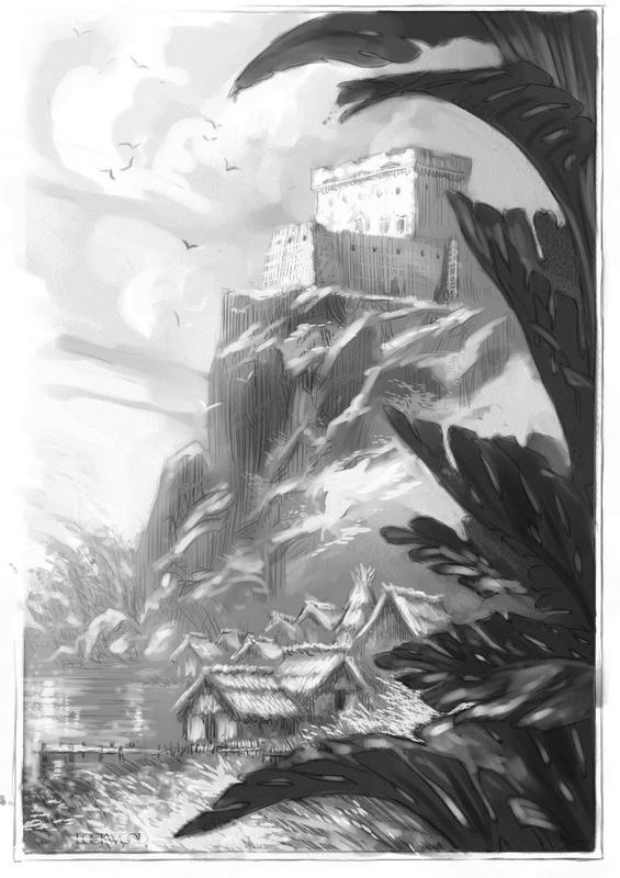 Иллюстрация к книге — Естественная история драконов. Мемуары леди Трент. Тропик Змеев [i_003.jpg]