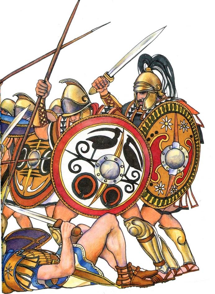 Иллюстрация к книге — Воины Рима. 1000 лет истории. Организация. Вооружение. Битвы [doc2fb_image_02000033.jpg]