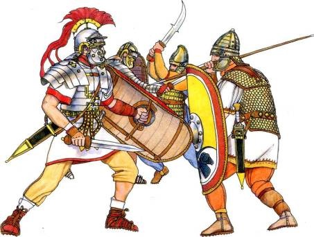 Иллюстрация к книге — Воины Рима. 1000 лет истории. Организация. Вооружение. Битвы [doc2fb_image_0200005d.jpg]