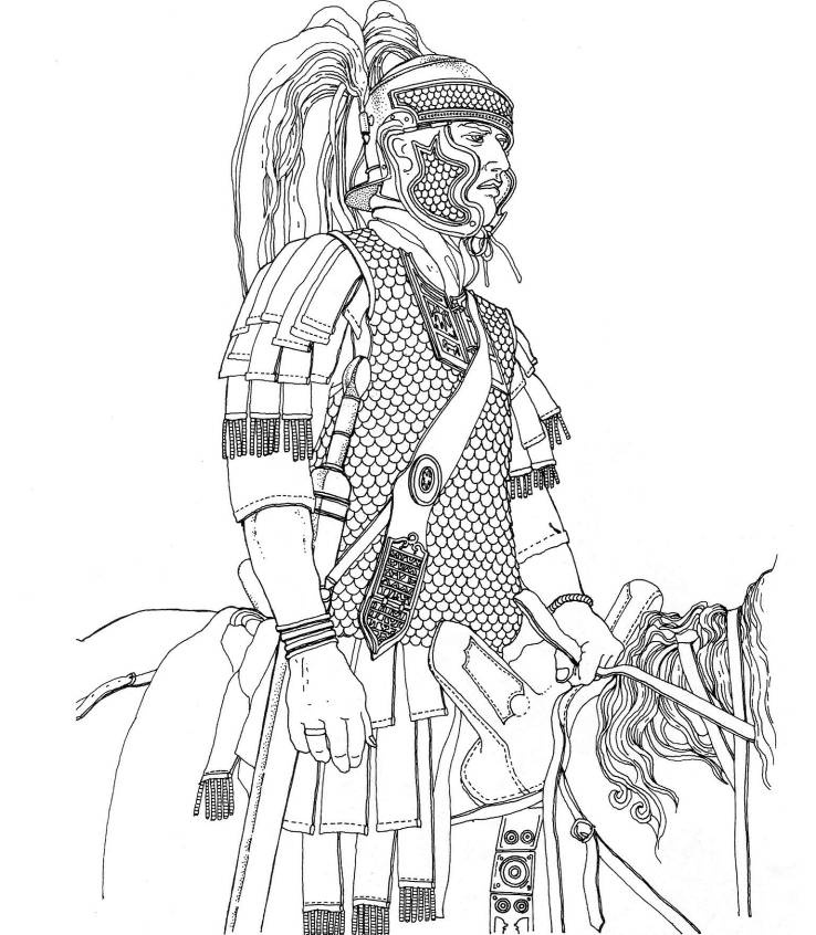 Иллюстрация к книге — Воины Рима. 1000 лет истории. Организация. Вооружение. Битвы [doc2fb_image_020000ab.jpg]