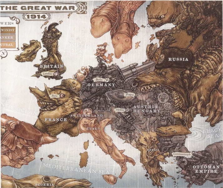 Иллюстрация к книге — Первая мировая война. Борьба миров [i_153.jpg]
