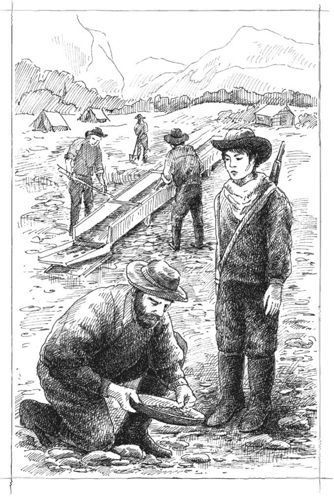 Иллюстрация к книге — Маленький золотоискатель [b00001062.jpg]