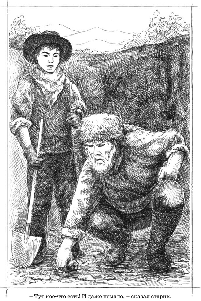Иллюстрация к книге — Маленький золотоискатель [b00001385.jpg]