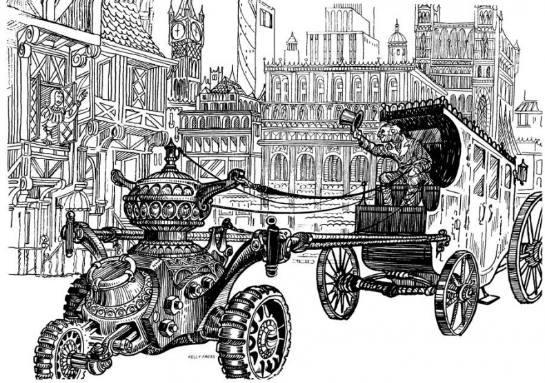 Иллюстрация к книге — Да здравствует Трансатлантический туннель! Ура! [i_002.jpg]