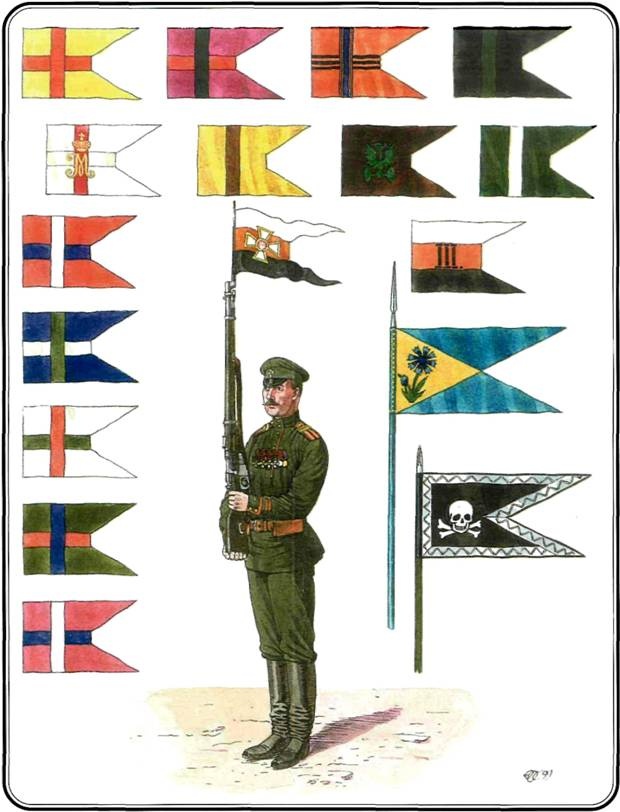 Иллюстрация к книге — Знамена и штандарты Российской императорской армии конца XIX - начала XX в. [any2fbimgloader27.jpg]