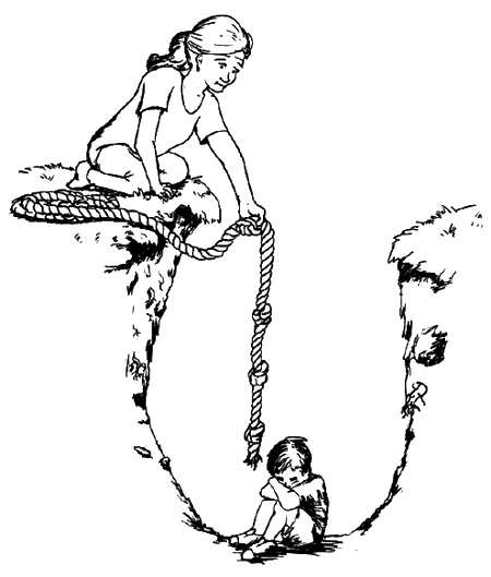 Иллюстрация к книге — Как говорить, чтобы маленькие дети вас слушали. Руководство по выживанию с детьми от 2 до 7 лет [i_155.jpg]