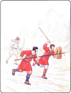 Иллюстрация к книге — Армии Древнего Китая III в. до н.э. - III в. н.э. Униформа, вооружение, организация [i_019.jpg]