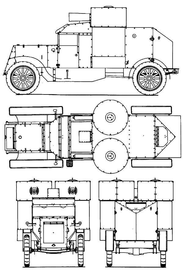 Иллюстрация к книге — Бронеавтомобиль "Остин". Предтеча бронетанковых войск России [i_055.jpg]