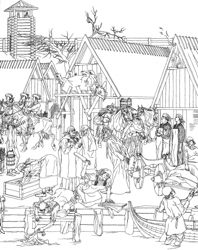 Иллюстрация к книге — Викинги – люди саги. Жизнь и нравы [i_032.jpg]