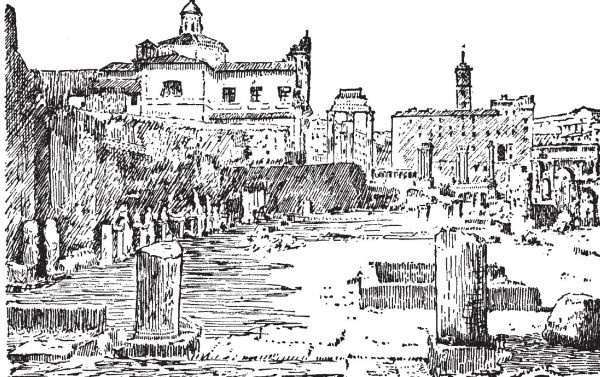 Иллюстрация к книге — Здесь был Рим. Современные прогулки по древнему городу [i_034.jpg]