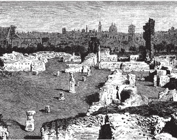 Иллюстрация к книге — Здесь был Рим. Современные прогулки по древнему городу [i_049.jpg]