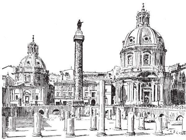 Иллюстрация к книге — Здесь был Рим. Современные прогулки по древнему городу [i_053.jpg]