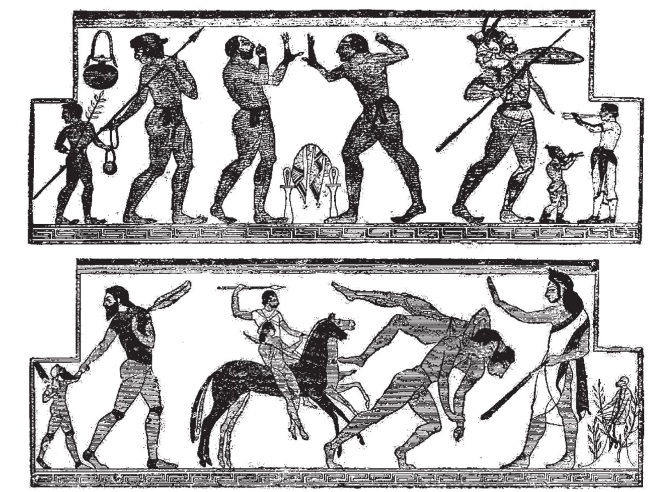 Иллюстрация к книге — Здесь был Рим. Современные прогулки по древнему городу [i_118.jpg]