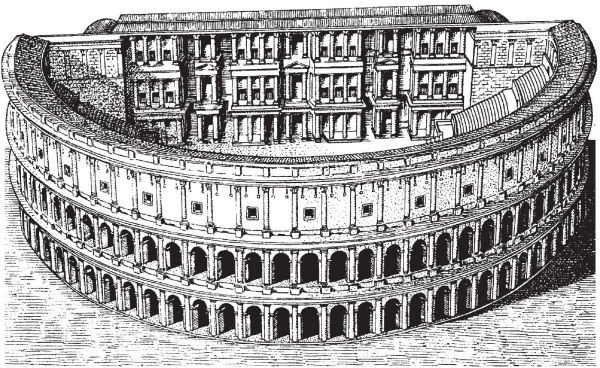 Иллюстрация к книге — Здесь был Рим. Современные прогулки по древнему городу [i_131.jpg]