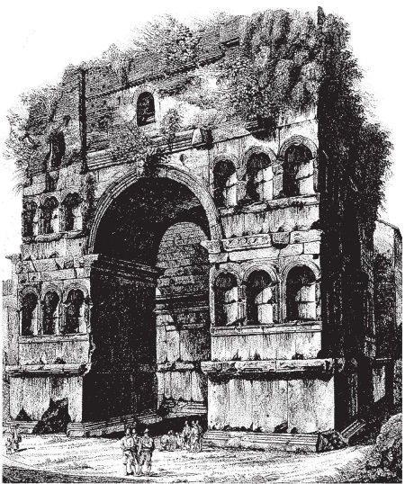 Иллюстрация к книге — Здесь был Рим. Современные прогулки по древнему городу [i_136.jpg]