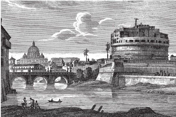 Иллюстрация к книге — Здесь был Рим. Современные прогулки по древнему городу [i_173.jpg]