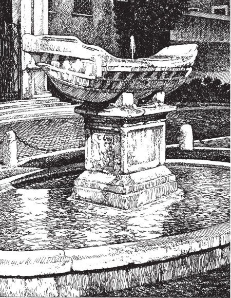 Иллюстрация к книге — Здесь был Рим. Современные прогулки по древнему городу [i_191.jpg]