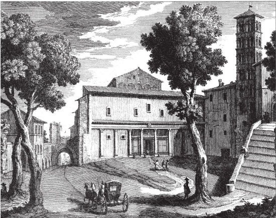 Иллюстрация к книге — Здесь был Рим. Современные прогулки по древнему городу [i_192.jpg]