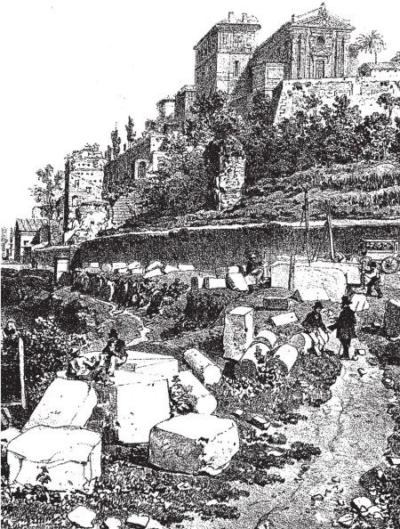 Иллюстрация к книге — Здесь был Рим. Современные прогулки по древнему городу [i_193.jpg]