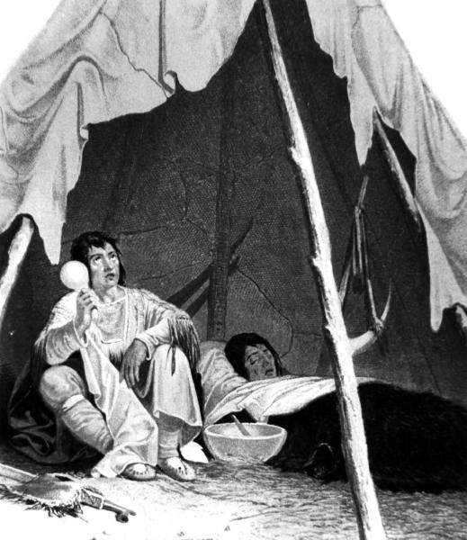 Иллюстрация к книге — Сила шаманов. Боевая и лечебная магия индейцев Дикого Запада [i_042.jpg]