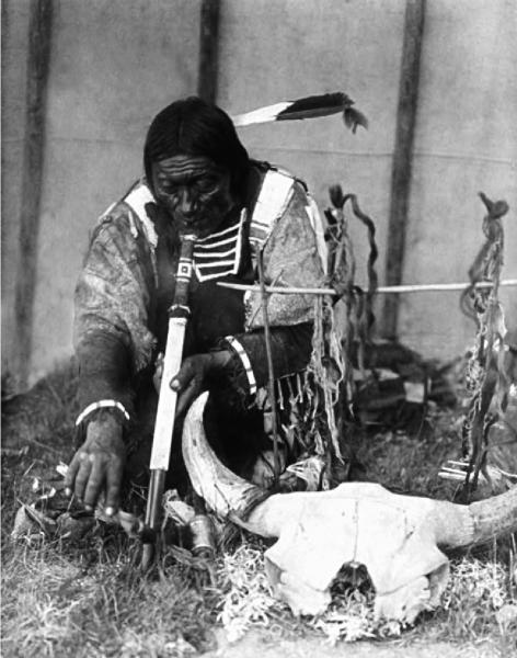 Иллюстрация к книге — Сила шаманов. Боевая и лечебная магия индейцев Дикого Запада [i_046.jpg]