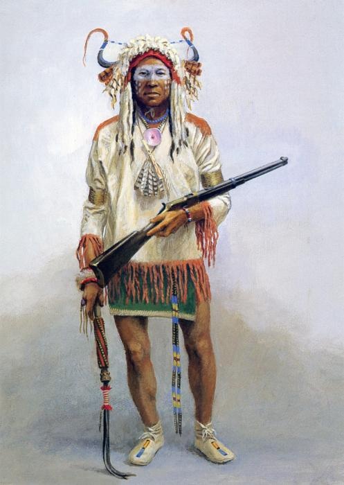 Иллюстрация к книге — Сила шаманов. Боевая и лечебная магия индейцев Дикого Запада [i_102.jpg]