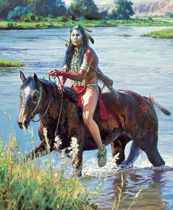 Иллюстрация к книге — Сила шаманов. Боевая и лечебная магия индейцев Дикого Запада [i_109.jpg]