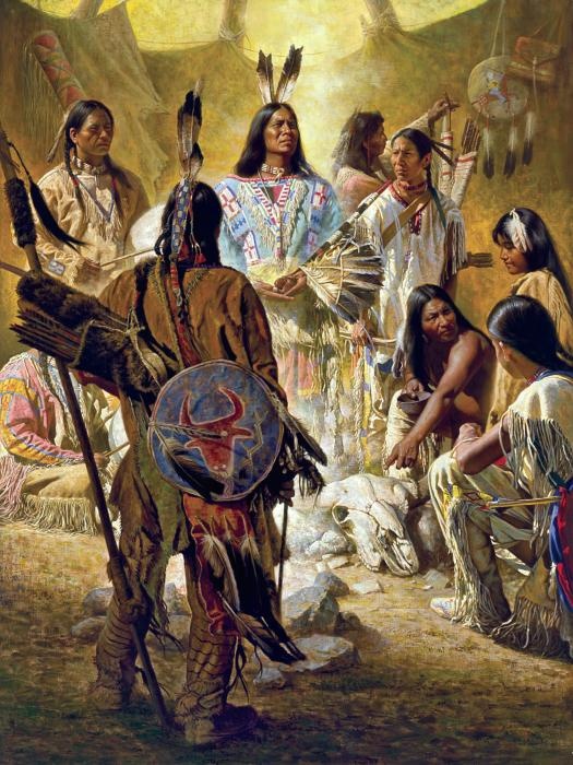 Иллюстрация к книге — Сила шаманов. Боевая и лечебная магия индейцев Дикого Запада [i_126.jpg]