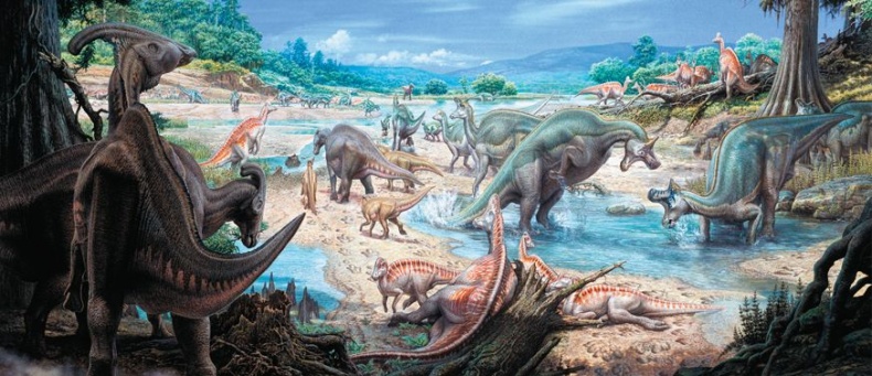 Иллюстрация к книге — Динозавры. 150 000 000 лет господства на Земле [i_009.jpg]