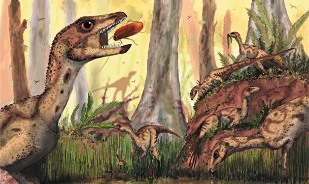 Иллюстрация к книге — Динозавры. 150 000 000 лет господства на Земле [i_066.jpg]
