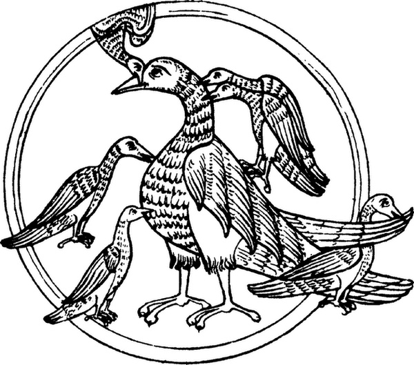 Иллюстрация к книге — Средневековый бестиарий. Что думали наши предки об окружающем их мире [i_066.jpg]