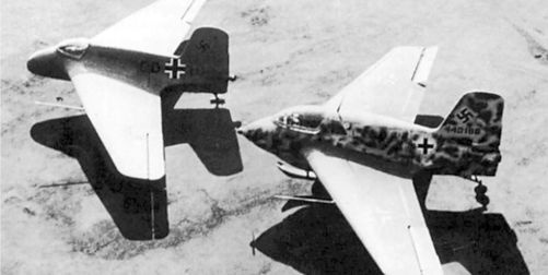 Иллюстрация к книге — Me 163 "Komet" – истребитель "Летающих крепостей" [i_027.jpg]