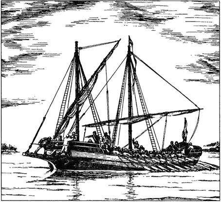 Иллюстрация к книге — Великие сражения русского парусного флота [i_072.jpg]